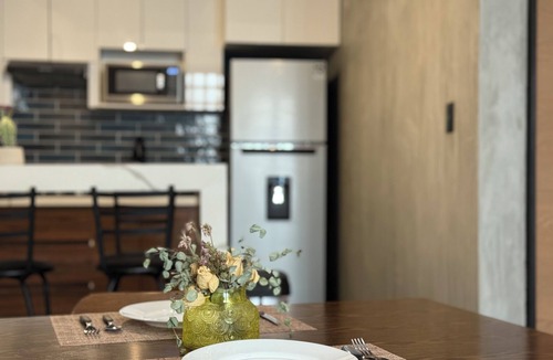 Saltillo Apartment | Modern double-height loft new and equipped with its own parking lot