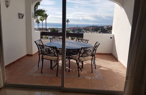 Manilva Apartment | Modern Duquesa 2 Bed,Outstanding view of sea/golf