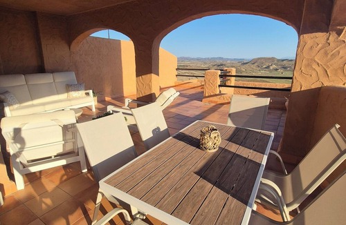 Mojacar Apartment | Mojacar Hillside Calm - Golf & Open Views
