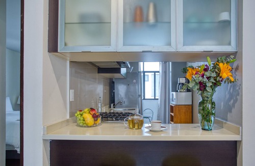 Escandon Apartment | Mondrian 2 King BDRM 2 BTH Gym+Rooftop+Security in Condesa