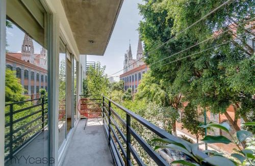 Anahuac Apartment | Nadal 202 · Brand New Park Front Terrace Apartment