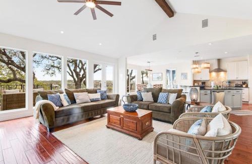 Paleface Lake Country Estates House | Natural Cliffside Oasis with Impressive Views, Gas Fireplace and Dock