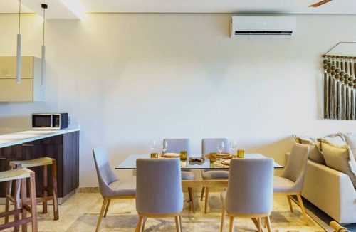 Playa Paraiso Apartment | New 2Bdr unit step away from the Caribbean beaches