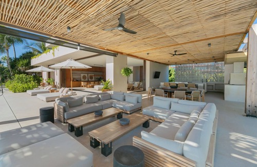 Punta de Mita Villa | New Listing - Los Veneros - Premier Beach Front location with Private Pool