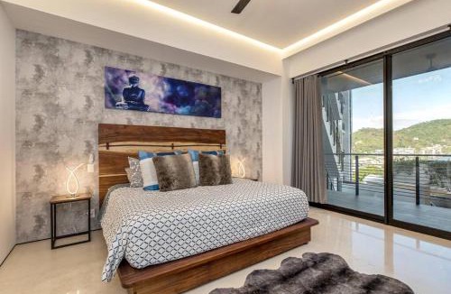 Alta Vista Apartment | New! Luxury 2bd 2ba Romantic Zone Largest Pool in PV Sea View Balcony