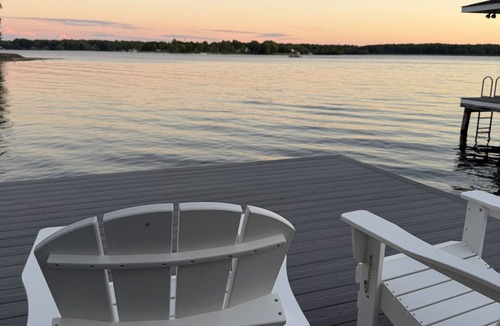 Bumpass House | NEW! Premier Lakefront Home - Private Pool/Hot Tub/Beach/Firepit/Games/Views!