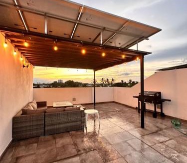 Parque Las Palmas Apartment | New Puerto Vallarta Calm Haven Garden & Pool