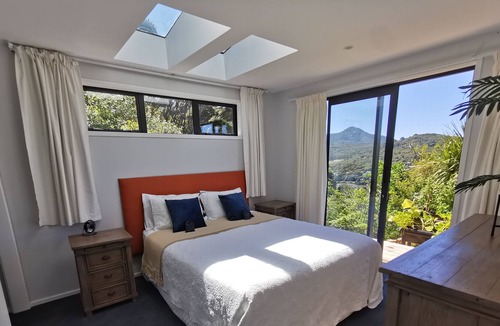 Tryphena House | Newly built 2 bedroom house with views and swimming beach 5 mins away