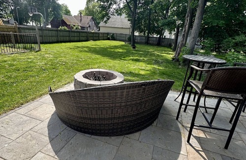 Central Manchester House | Newly renovated single-family home with firepit, patio, and pet-friendly yard!