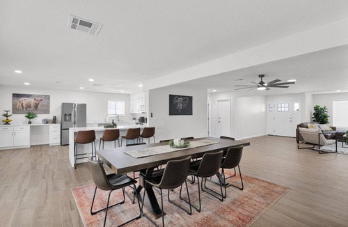 Tempe House | Newly renovated, this home offers a modern retreat with amenities