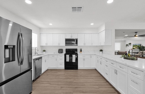 Tempe House | Newly renovated, this home offers a modern retreat with amenities
