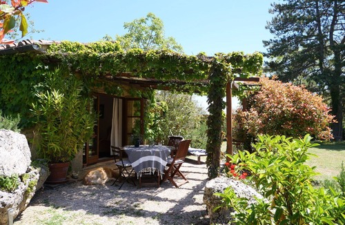 Montieri House | Nice apartment in villa for 7 guests with pool, patio and pets allowed