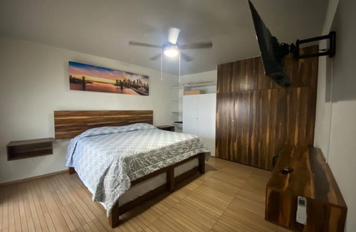 Manzanillo Apartment | Nice first floor apartment, air conditioning, access to pool and 10 min from the beach.