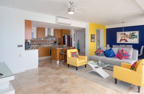 Nuevo Vallarta Condo | Nitta 2 bedroom Fantastic ocean Views with dipping pool and huge Deck