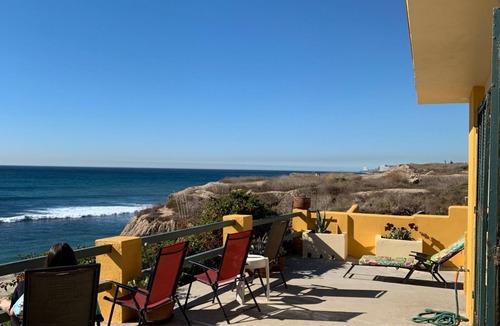El Pescador House | Oceanfront Casa De Las Olas - walk to "Lobster Village" of Puerto Nuevo