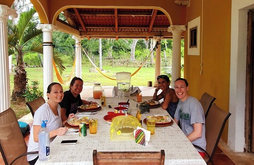 Yucatan Peninsula House | Old yucateca hacienda with private cenotes and horses included, animals allowed