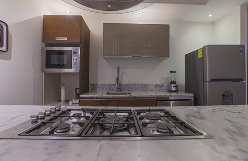 Lomas de Santa Fe Apartment | One bedroom, SPA, indoor pool, GYM next to La Mexicana Park
