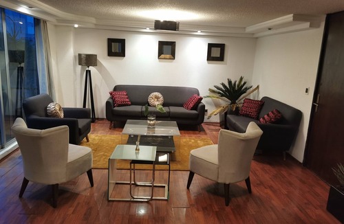 Del Valle Apartment | P. H. Cabbage. From the valley
