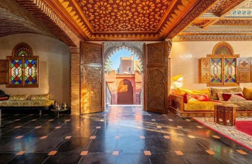 Daoudiate Villa | Palais Marrakech pool and rooftop