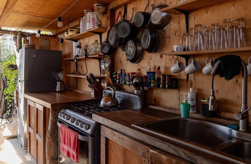 La Fortuna House | Palapa Hut with WiFi, steps from ocean & surfing in La Fortuna San Jose del Cabo