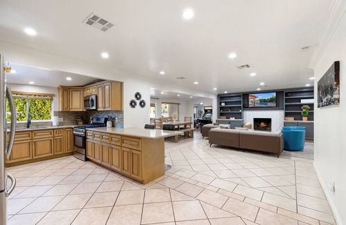 Desert Park Estates House | Palm Springs Vacation Oasis Private pool, game rm!