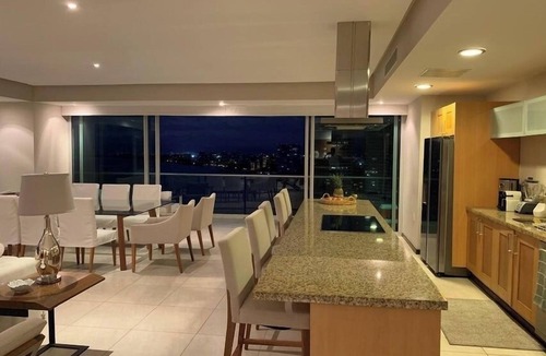 North Hotel Zone Apartment | Peninsula 18D Spacious 3-bedroom apartment in pleasant Puerto Vallarta.