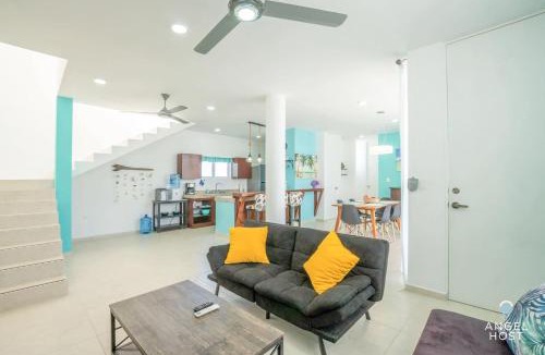 Chicxulub Puerto Apartment | Penthouse Apartments Private Roof Pool 200m to Beach