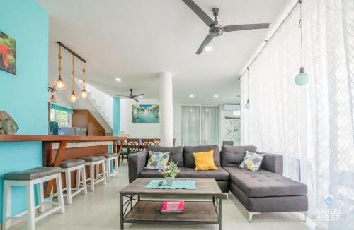 Chicxulub Puerto Apartment | Penthouse Apartments Private Roof Pool 200m to Beach