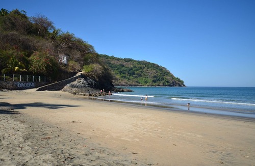 Los Ayala Apartment | Playa Suite: Beachfront Suite With Private Patio Set Amidst Tropical Gardens