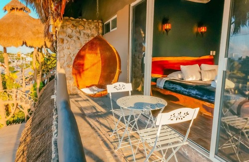 Villas Tulum Apartment | Poolside Retreat Tulum-Workspace-Private Balcony