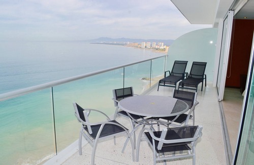 North Hotel Zone Condo | Prestigious 5 Star Seafront Apartment!