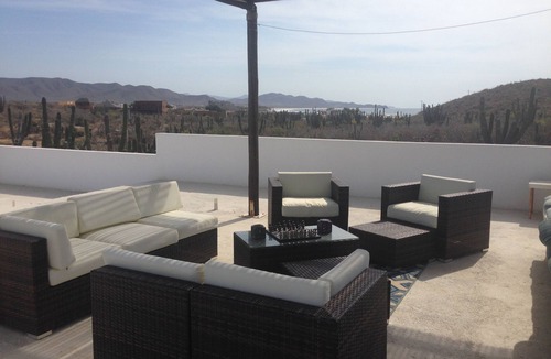 Cerritos House | Private Gated Casita with a pool nestled between the Mountains and the Surf