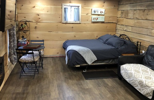 Dorchester Cabin | Private Rustic Country Bunkie - relax and unwind
