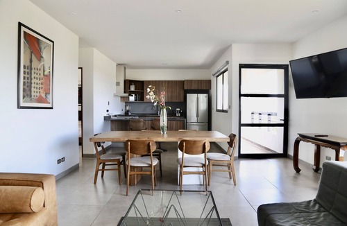 Puebla Apartment | Pyramid view of Cholula! Moderno Apt c/2 BR