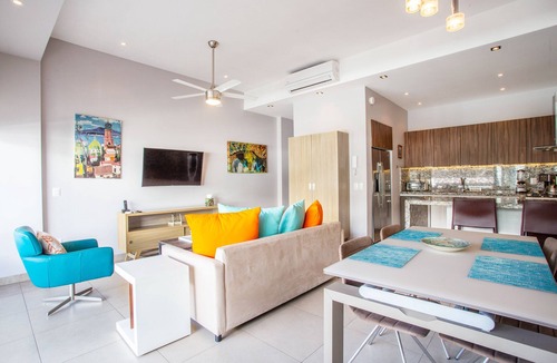 Emiliano Zapata Condo | Quiet Mountain View in Romantic Zone | Pool, Gym