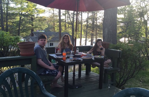 Lake Cottage | Red Roof Hilltop Cottage Overlooking Lake W/Extra Bunkhouse And Pet Friendly!