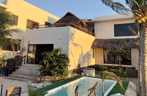 Sisal Apartment | Relax and connect w/nature on this private beachfront studio with great sunsets.