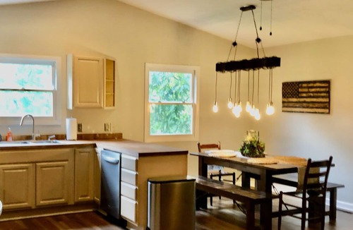 Seven Devils House | Relaxing retreat on Otter Falls with views of Grandfather Mountain.
