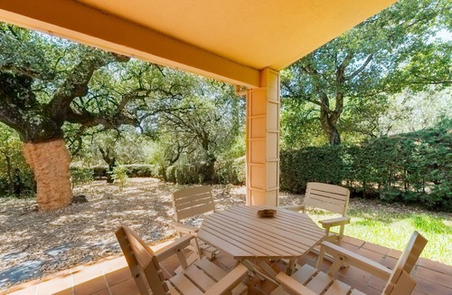 Alajar House | Rural House El Chopo with Mountain Views, Terrace, Shared Pool, and Parking