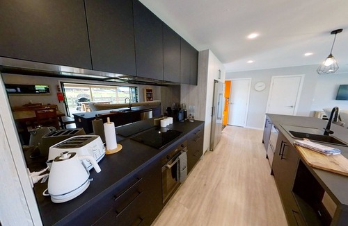 Ohakune House | Solar on Snowmass Drive 30c Orange Door