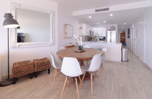 Sandy Beach Condo | Sonoran Spa E301 - 3 BR Next to the Pool, High Speed Wi-Fi - Beachfront Upper Floor Luxury Condo