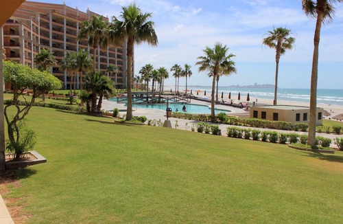 La Choya Condo | Sonoran Sun W-102 Sunset Strip Ground Floor Oceanfront Condo