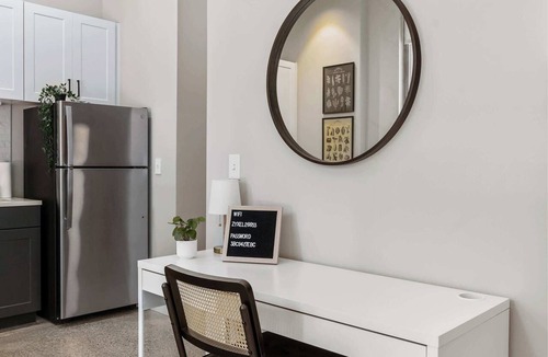 Downtown Cincinnati Apartment | Spacious 2BR Near Downtown | CozySuites Textile