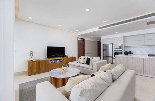 Bucerias Condo | Spacious 4-bedroom beach front condo in new Bantay Resort