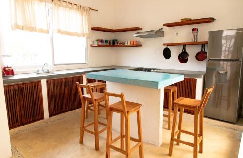 Bacocho Apartment | Spacious 6 AC Bedrooms Ocean View House up to 16 Guests 7 min walking from Puerto Escondido Best Beaches Playa Coral Bacocho y Carrizalillo