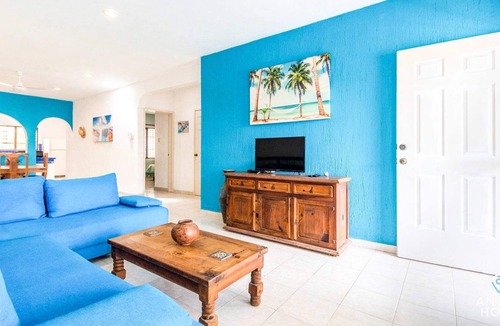Progreso Municipality Apartment | Spacious Apt, 2 Terraces, Block to Beach & Malecón