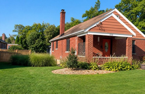 Milford House | Spacious Brick Home - Sleeps 8 - Near Downtown