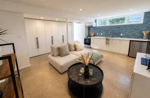 Keelesdale - Eglinton West Apartment | Spacious Designer Suite + NEW kitchen on LRT route