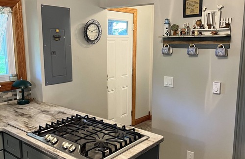 Norway Cottage | Spacious Lakefront House, Walkable to Indiana Beach