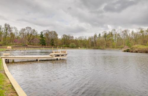 Donaldson House | Spacious Plymouth Hideaway on Acreage with Lake!